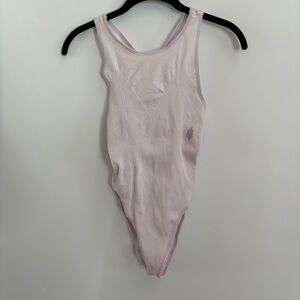 Free People Movement Bodysuit Rose Quartz Size M/L NWT